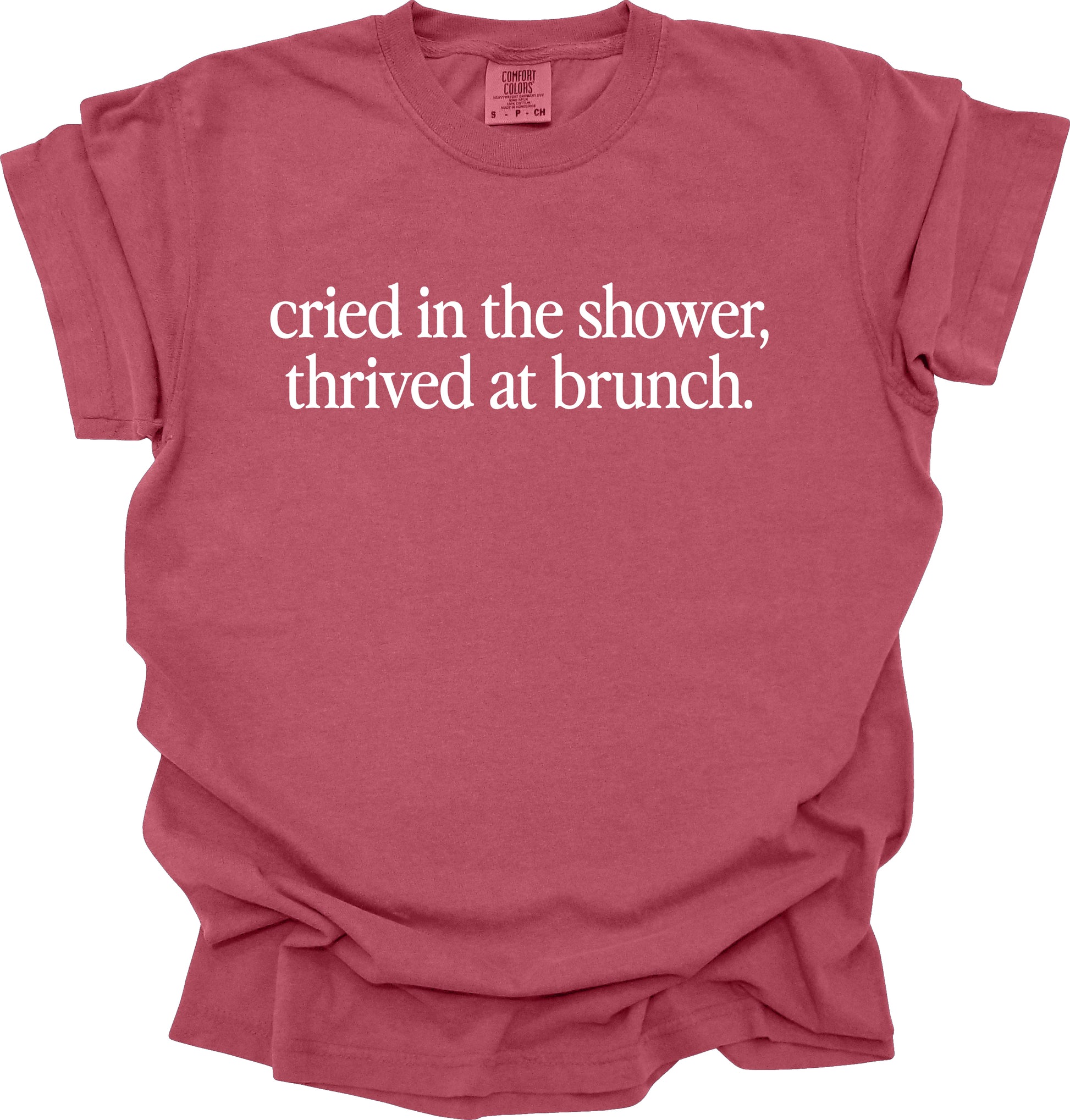 Cried in the Shower, Thrived at Brunch T-Shirt