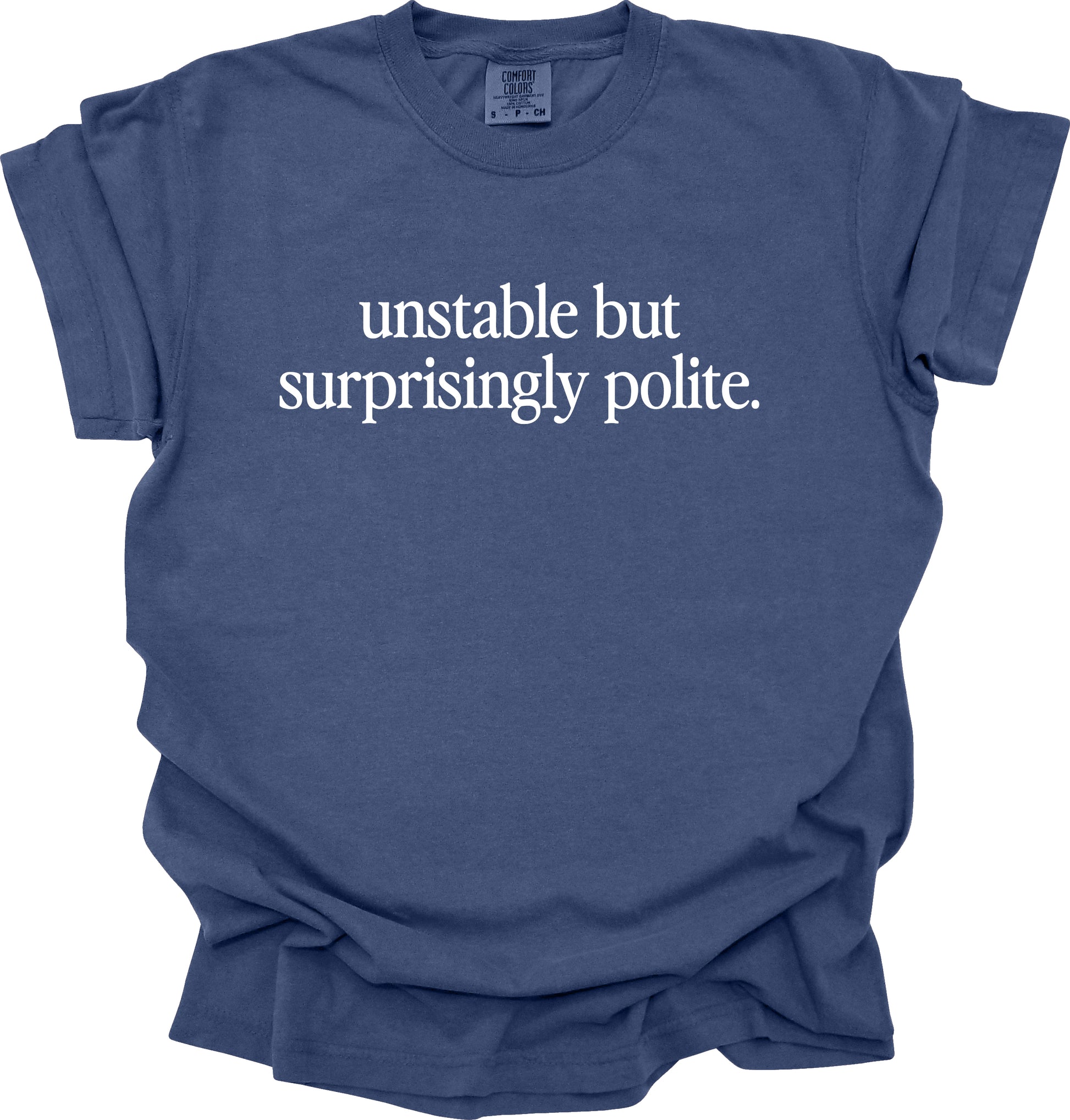 Unstable But Surprisingly Polite T-Shirt